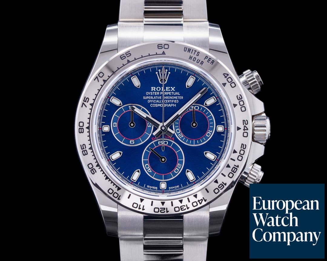 Image of Rolex Daytona 116509 Blue Dial 18K White Gold 2022