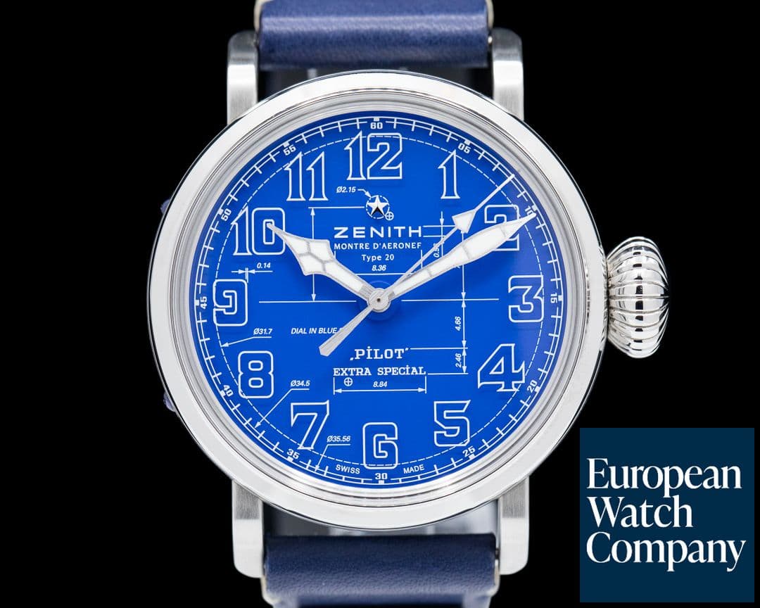 Image of Zenith Pilot Type 20 "Blueprint Edition" Limited