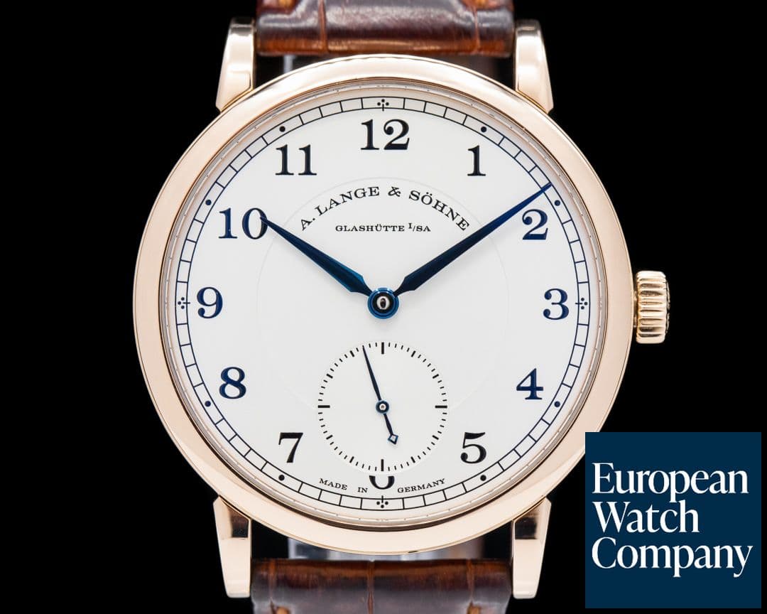 Image of A. Lange and Sohne 1815 18K Rose Gold Silver Dial 