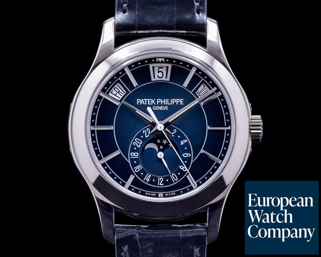 Image of Patek Philippe Annual Calendar 5205G Blue Dial 18K White Gold 2021