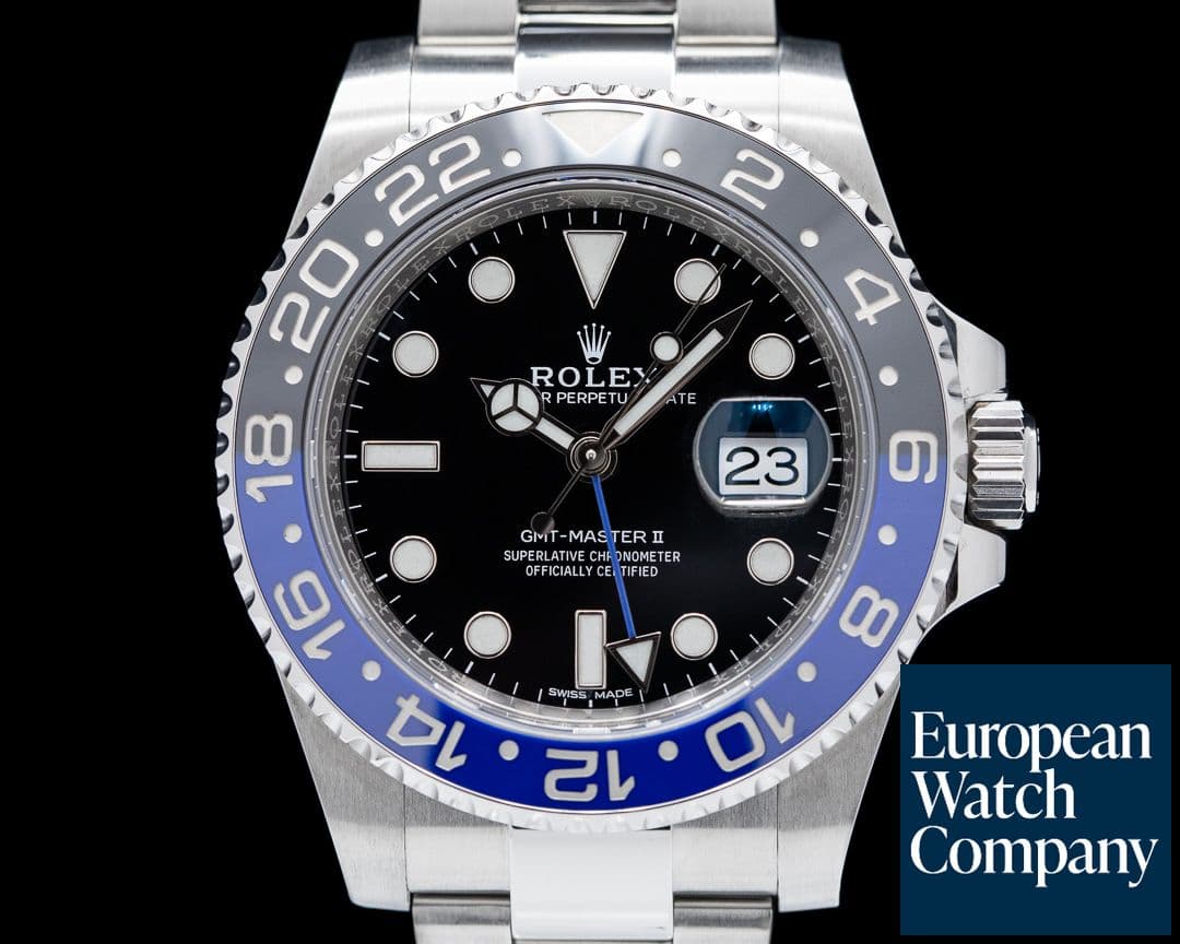 Image of Rolex GMT Master II 116710 Ceramic "Batman" SS