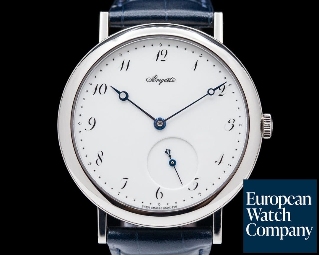 Image of Breguet Classique 5140 18K White Gold Enamel Dial