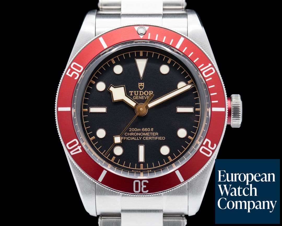 Image of Tudor Tudor Heritage Black Bay Red SS / Bracelet