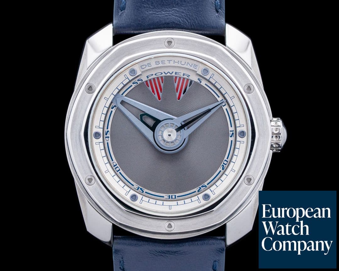 Image of De Bethune DB22TIS5 DB22 Titanium Silver Dial