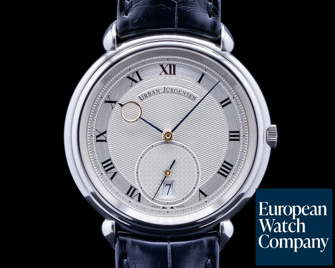 Image of Urban Jurgensen Big 8 SS Guilloche Dial 