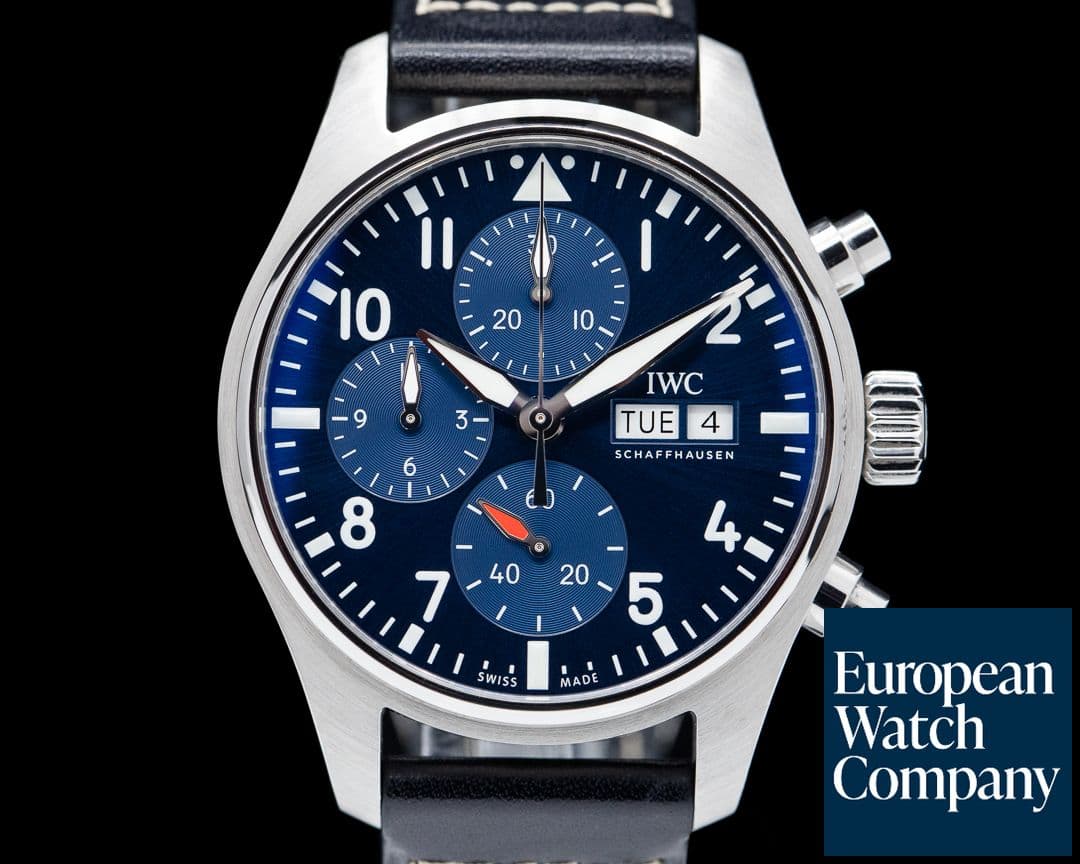 Image of IWC Pilot's Watch Chronograph 41mm SS Blue dial