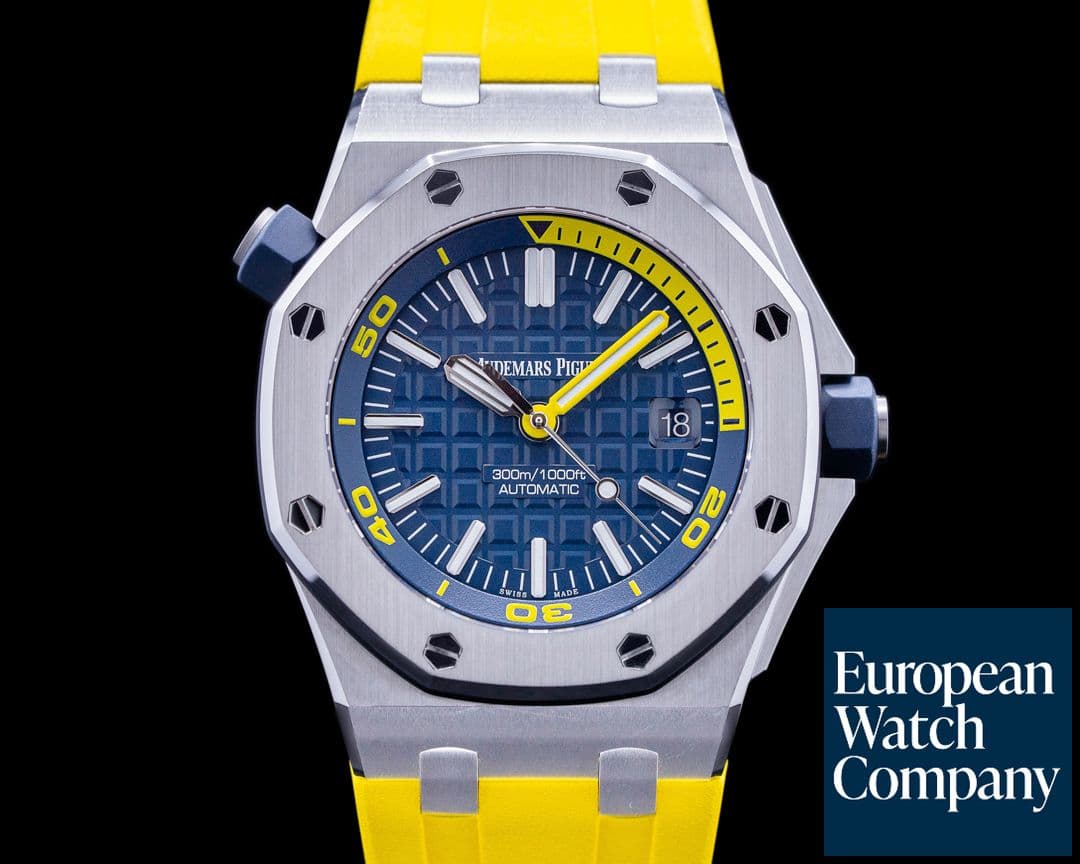 Image of Audemars Piguet Royal Oak Offshore Diver Boutique Blue Dial 2020