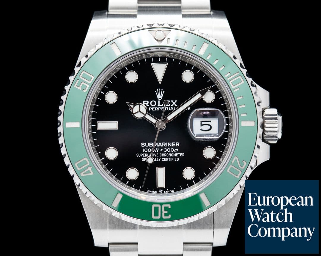 Image of Rolex Submariner Date 126610LV Kermit GREEN Ceramic Bezel 2021