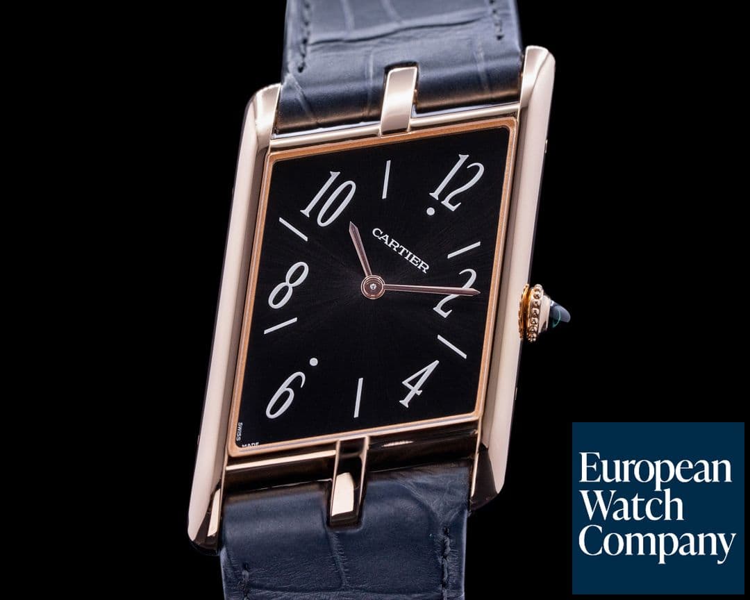 Image of Cartier Privee Collection Tank Asymetrique WGTA0043 18k Rose Gold 2022