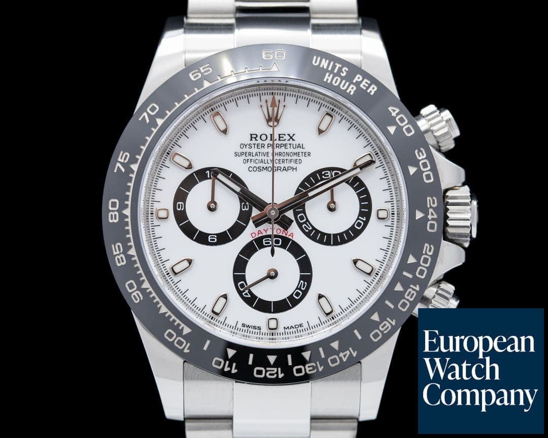 Image of Rolex Daytona 116500LN Ceramic Bezel SS / White Dial 2022 UNWORN