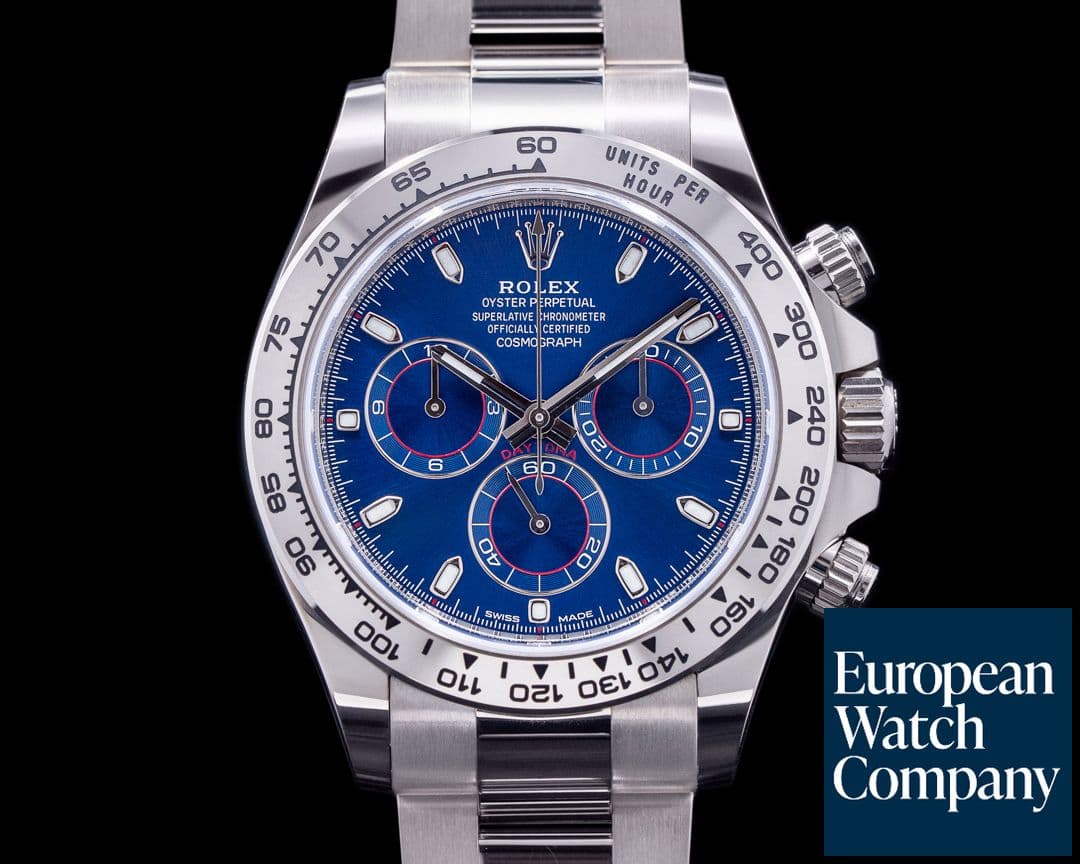 Image of Rolex Daytona 116509 Blue Dial 18K White Gold 2022