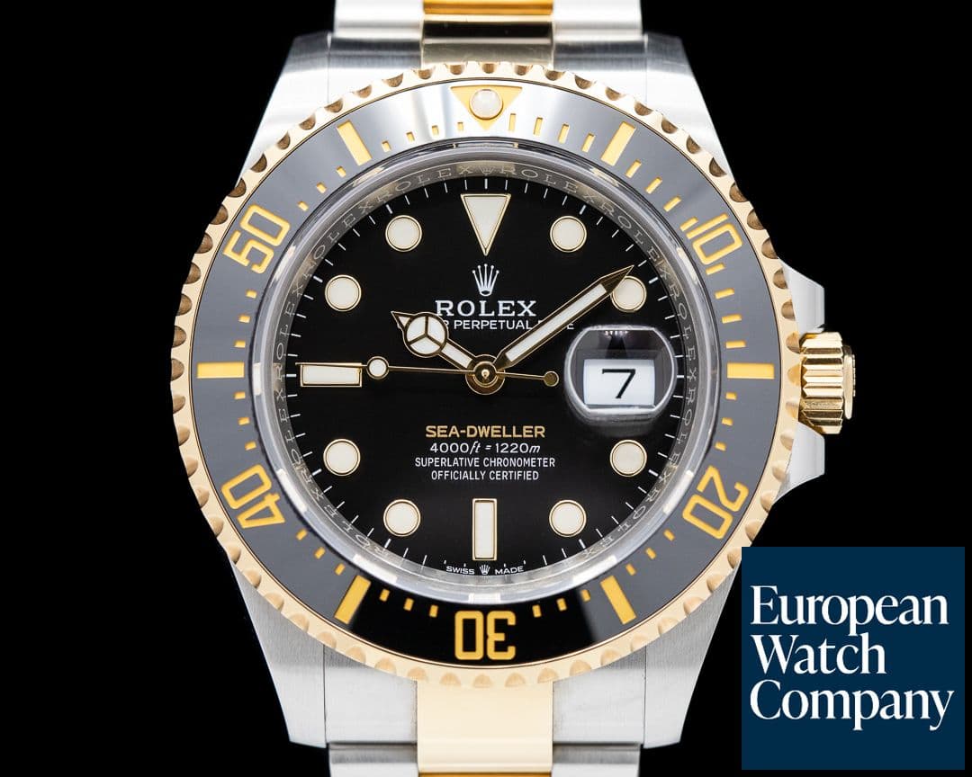 Image of Rolex Sea Dweller 126603 "Two-Tone" SS / 18k Yellow Gold