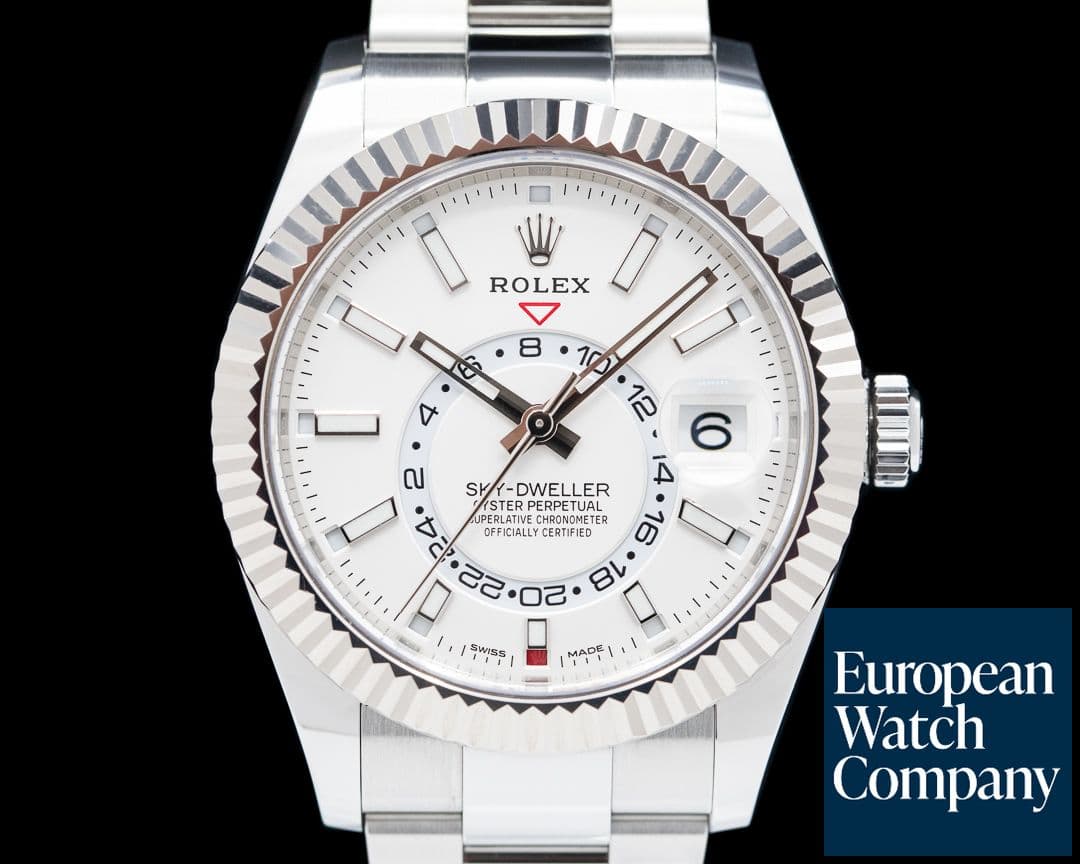 Image of Rolex Sky Dweller 326934 Steel White Dial SS 2021