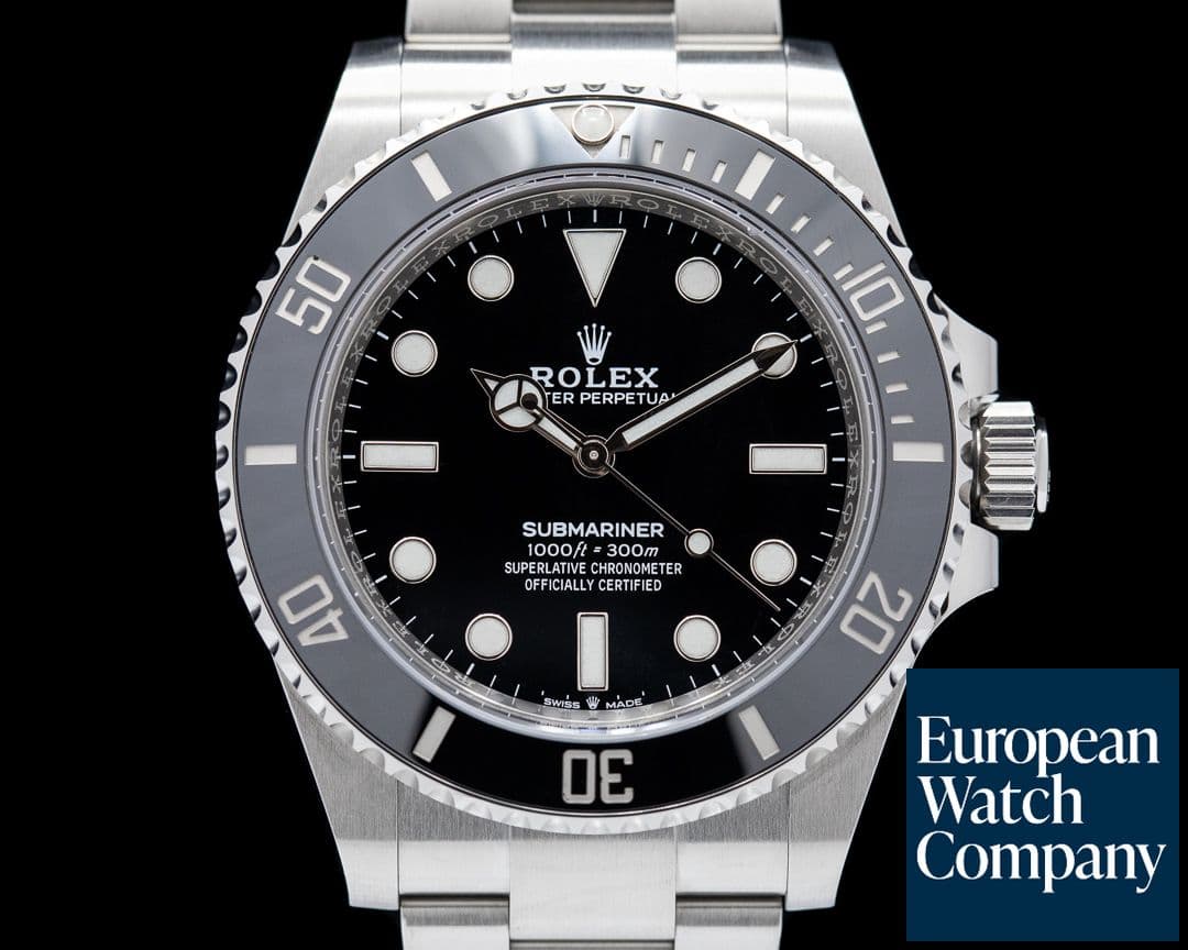 Image of Rolex Submariner 124060 No Date Ceramic Bezel 41MM 
