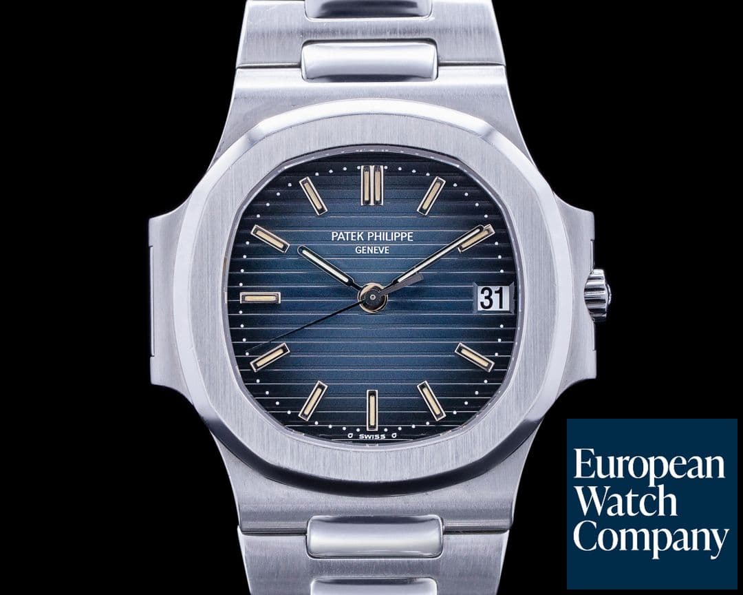 Image of Patek Philippe Nautilus 3800 Automatic Blue Dial SS FULL SET
