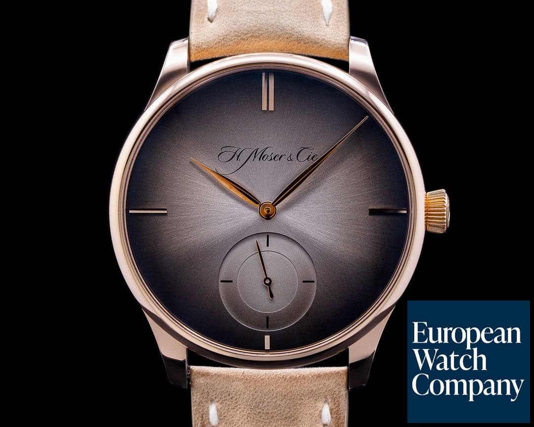 Image of H. Moser and Cie. Venturer Small Seconds 18k Rose Gold 