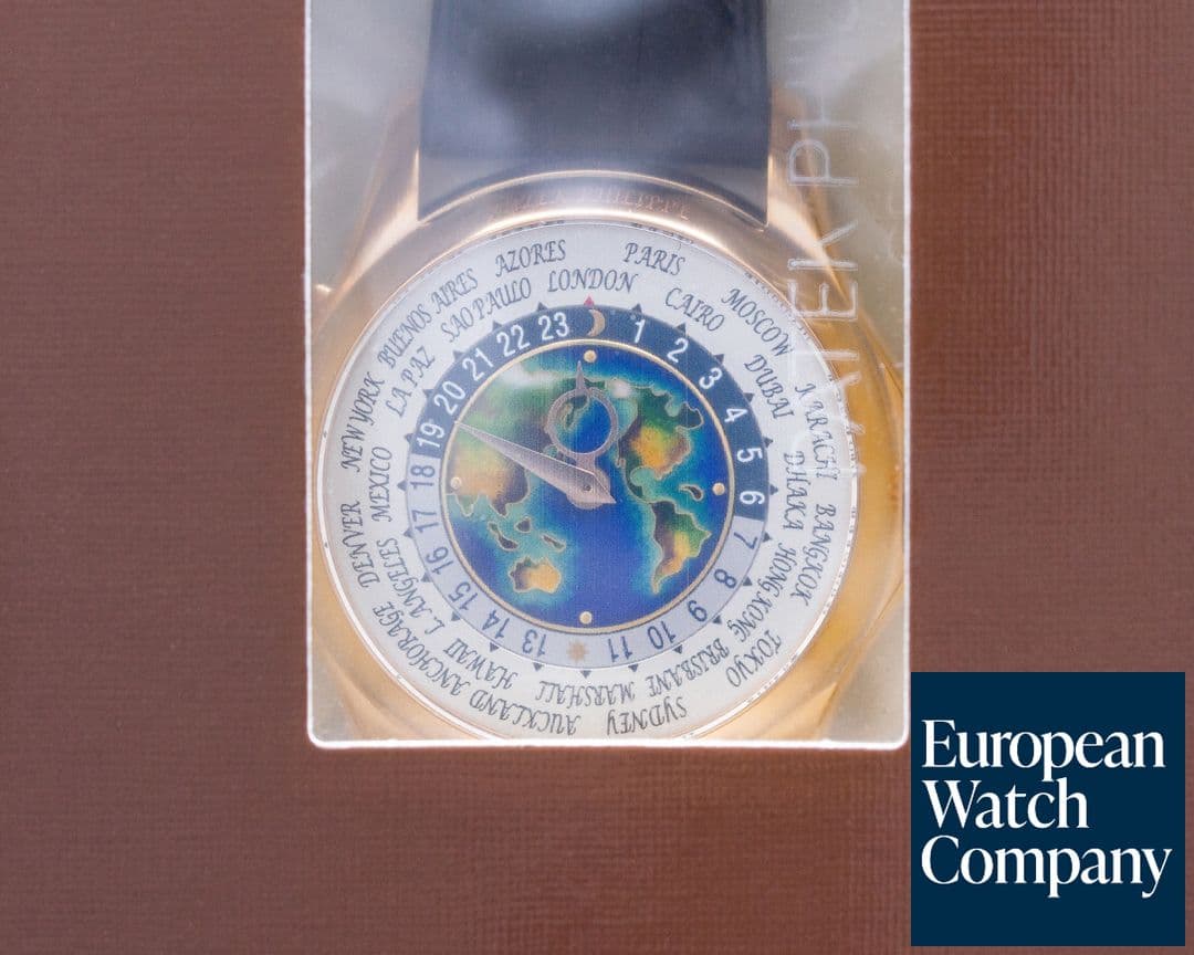 Image of Patek Philippe World Time 5131R Enamel Dial 18K Rose Gold FACTORY SEALED 