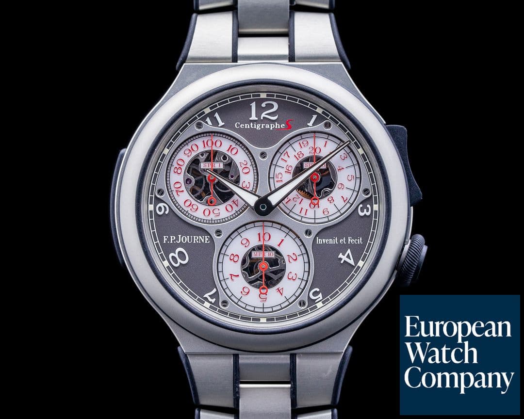 Image of F. P. Journe Centigraphe Sport Aluminum / Bracelet FULL SET
