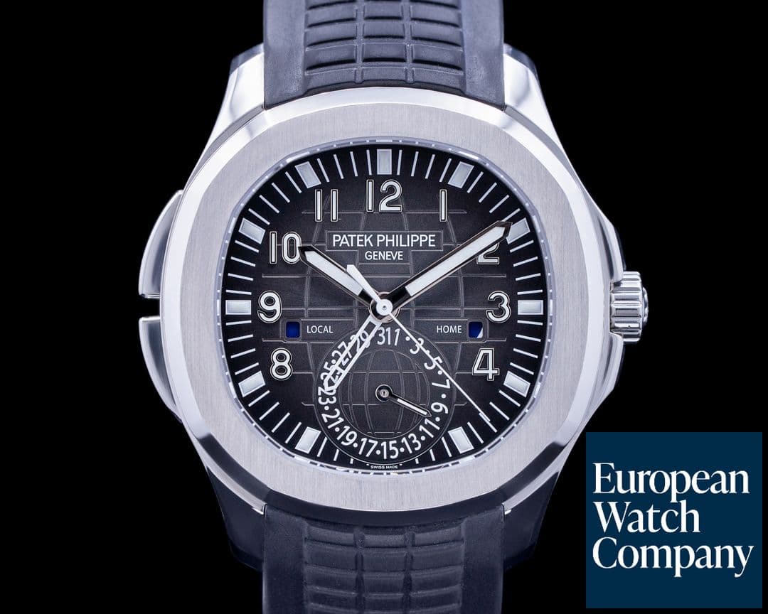 Image of Patek Philippe Aquanaut 5164A Travel Time SS / Rubber