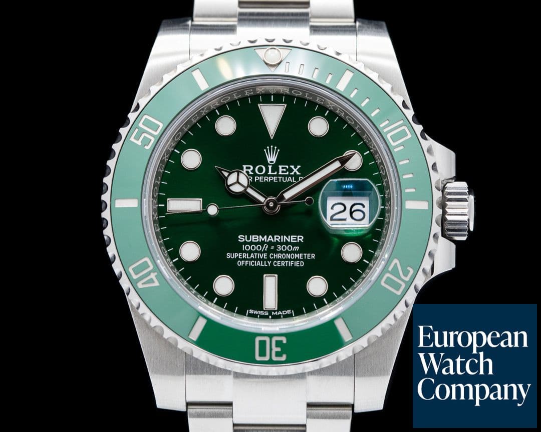 Image of Rolex Submariner "Hulk" Green Ceramic Bezel Green Dial SS 2019