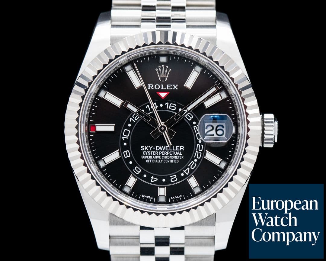 Image of Rolex Sky Dweller 326934 Steel Black Dial 2022