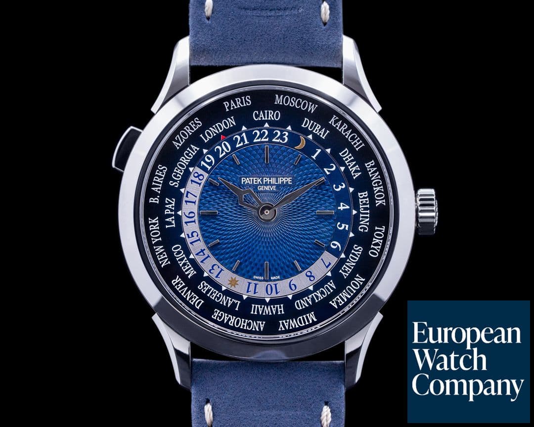 Image of Patek Philippe 5230P-001 World Time Platinum NEW MODEL 2022 UNWORN