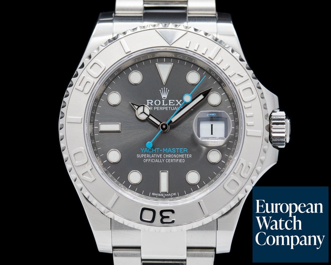 Image of Rolex Yacht Master SS Rhodium Dial / Platinum Bezel