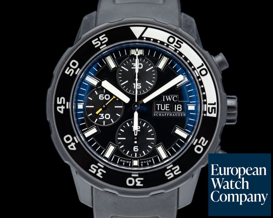 Image of IWC Aquatimer Edition Galapagos Chronograph 