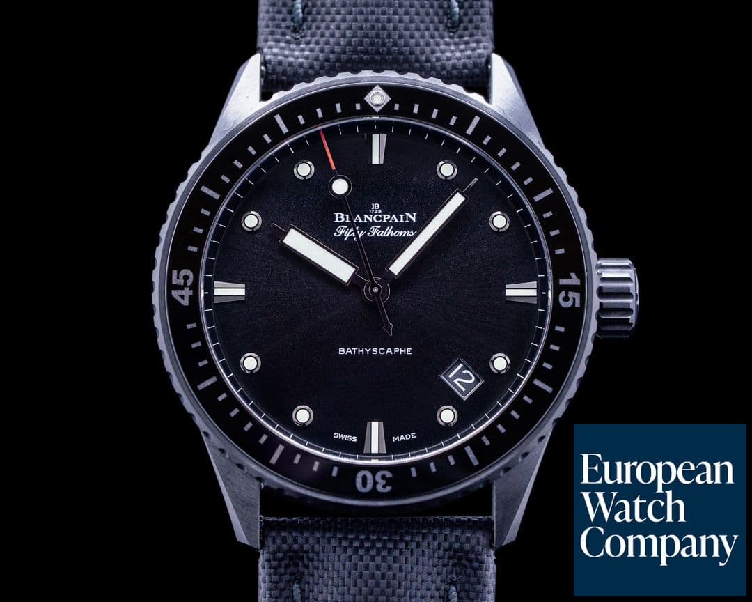 Image of Blancpain Fifty Fathoms Bathyscaphe Ceramic 
