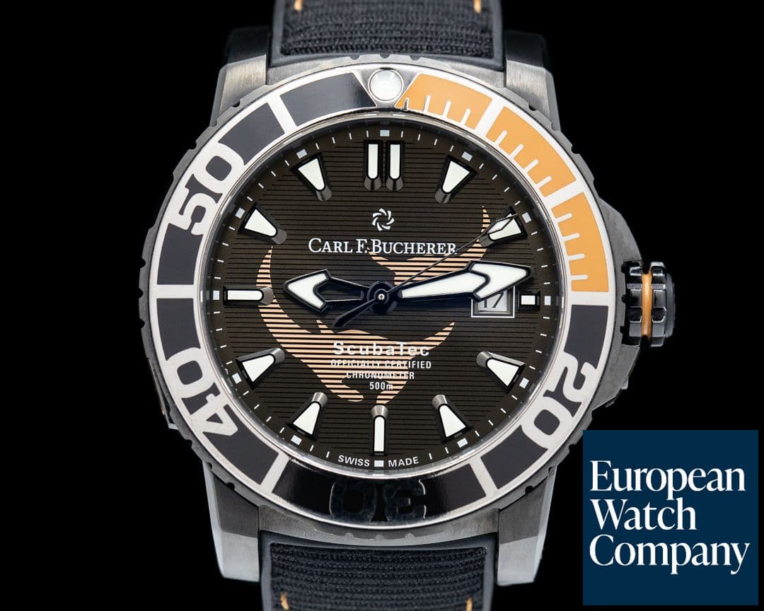 Image of Carl. F Bucherer Patravi Scuba Tech Black Manta Limited Edition