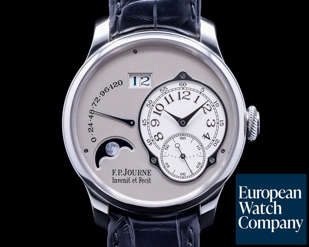 Image of F. P. Journe Octa Lune Automatic Platinum / Grey Dial 42MM 