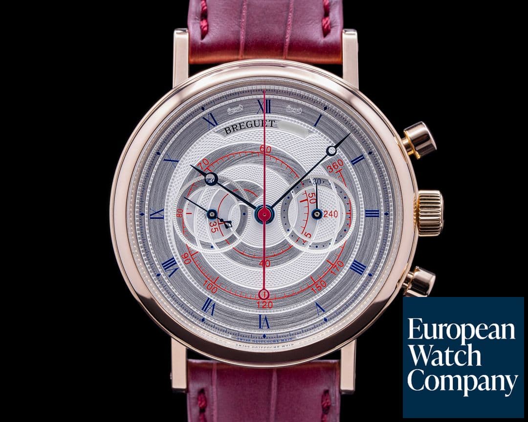Image of Breguet Classique Chronograph 5247 18k Rose Gold