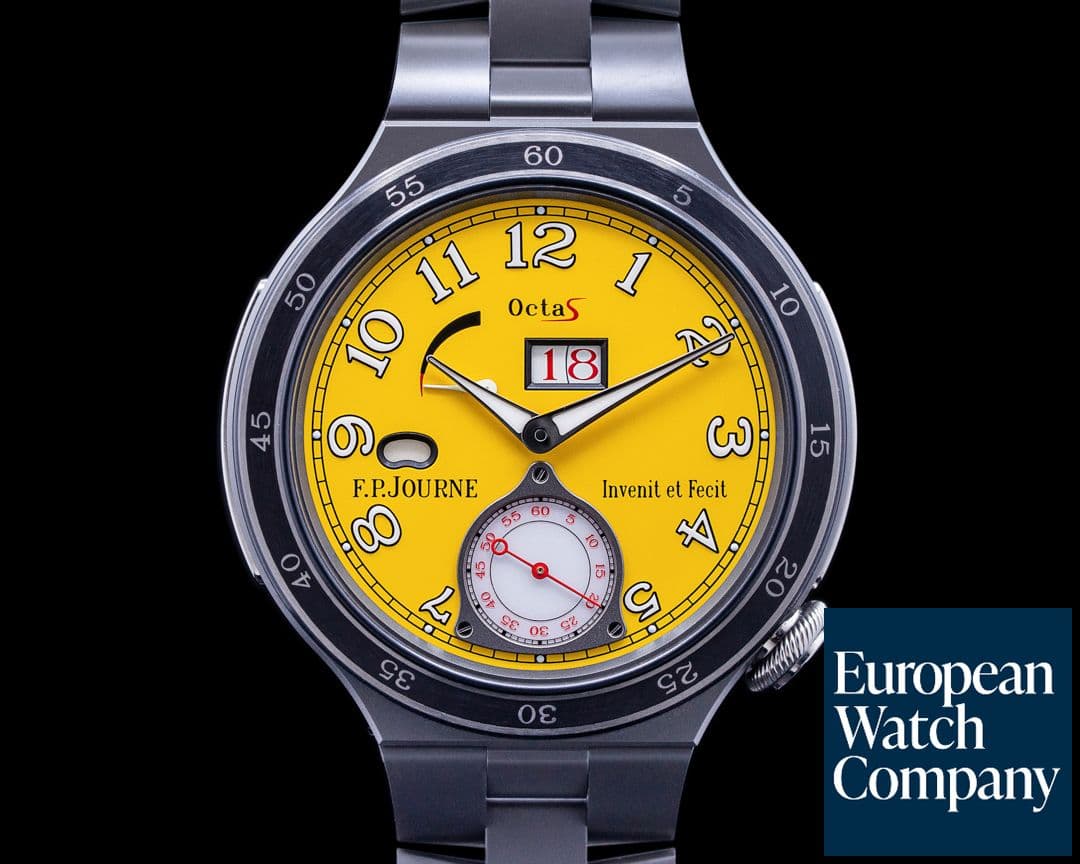 Image of F. P. Journe Octa Sport ARS Titanium Yellow Dial 