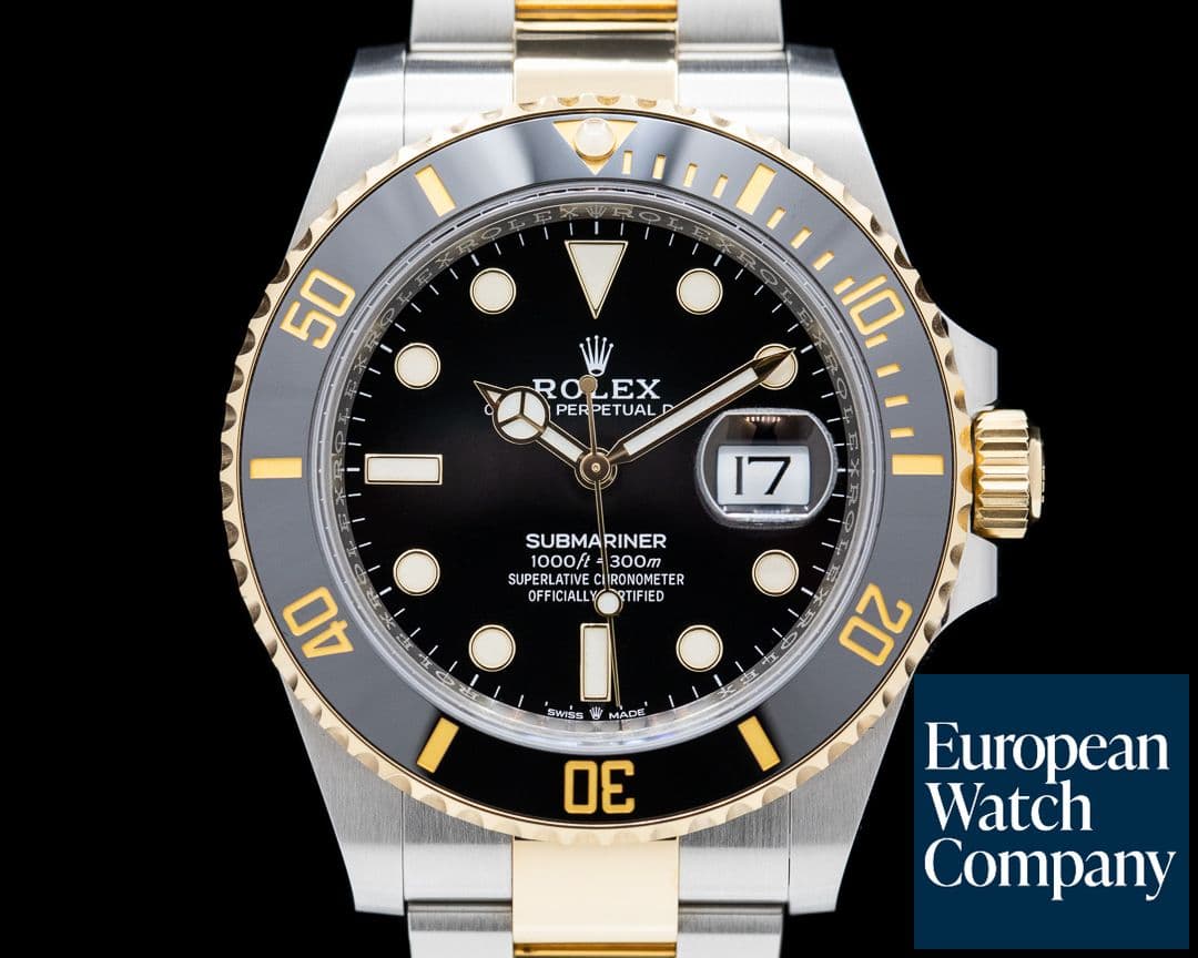 Image of Rolex Submariner 41MM 126613LN Black Dial 18K / SS