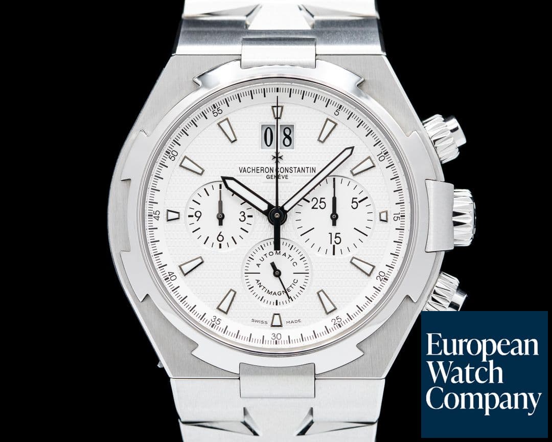 Image of Vacheron Constantin Overseas Chronograph White Dial SS