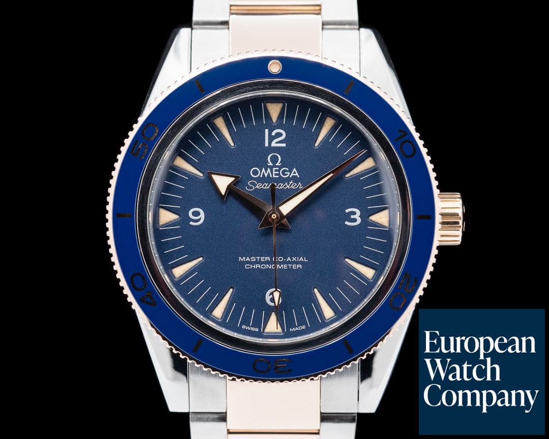 Image of Omega Omega SeaMaster 300M Titanium / 18k Rose Gold