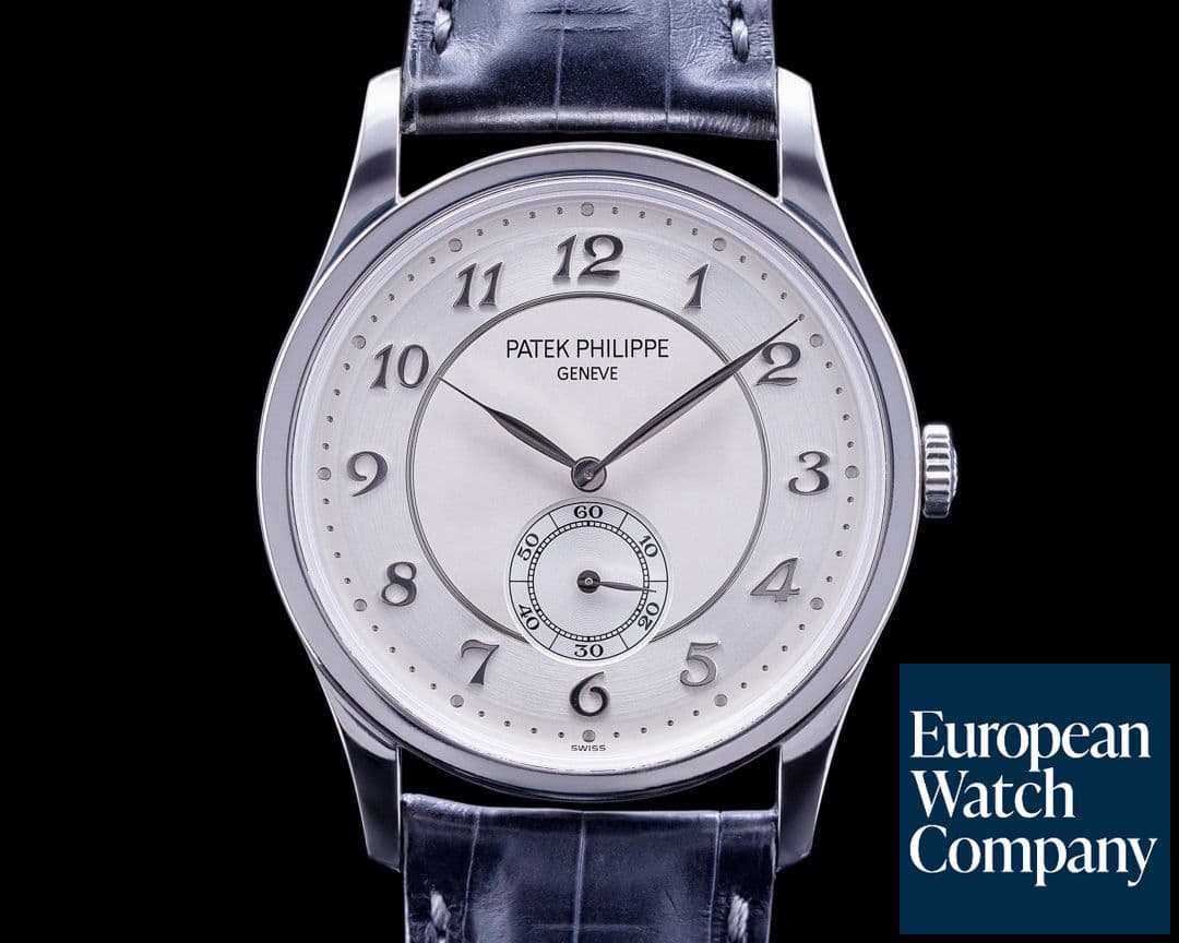 Image of Patek Philippe Calatrava Platinum 5196P Silver Dial Arabic Numerals
