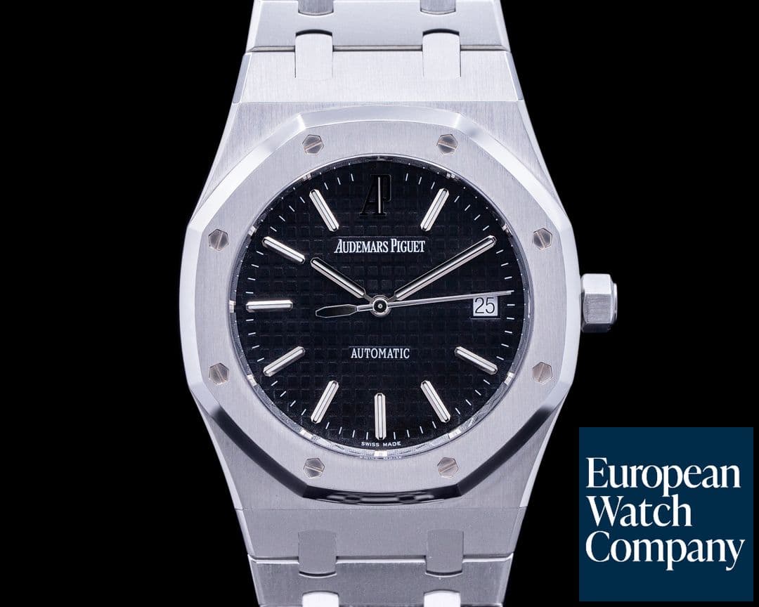 Image of Audemars Piguet Royal Oak 15300ST Black Dial SS 39MM 