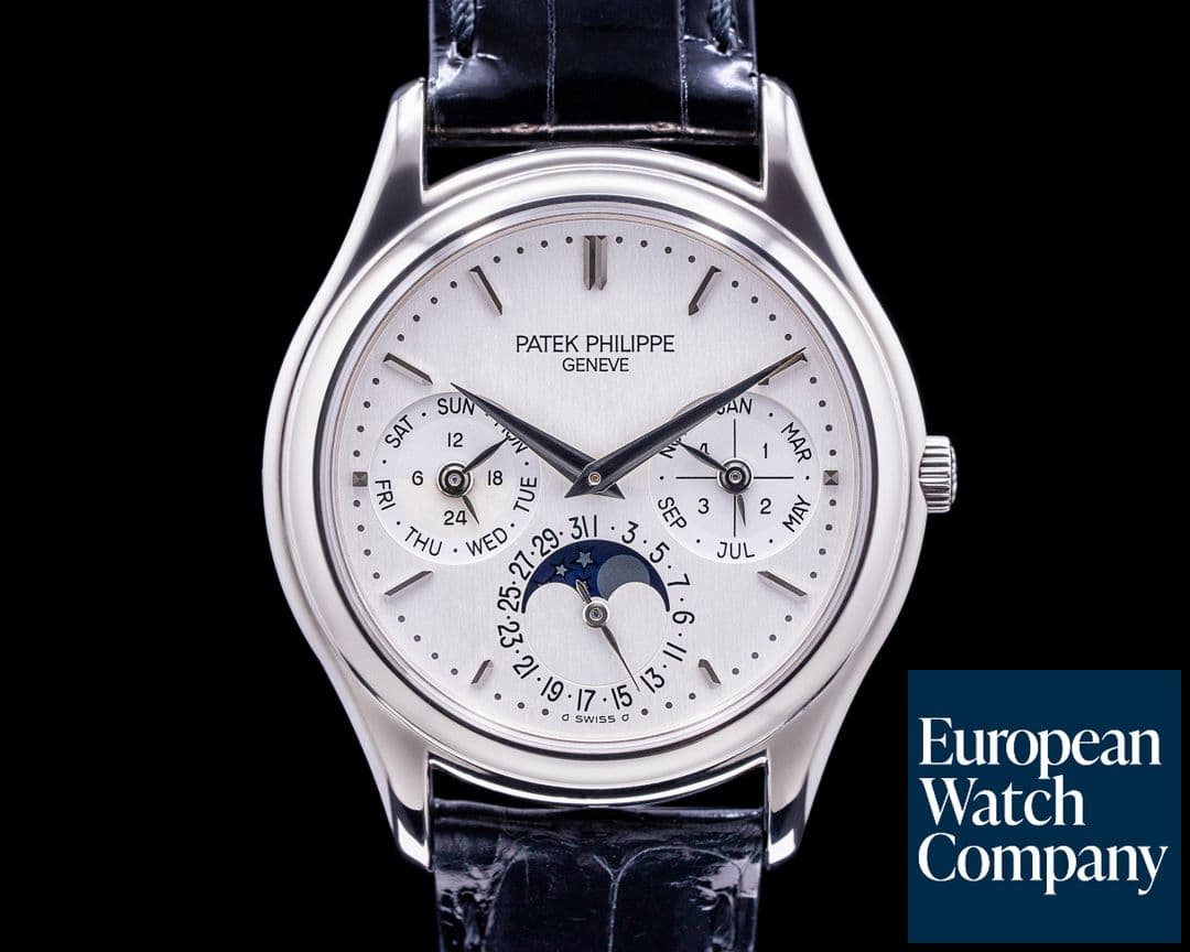 Image of Patek Philippe Perpetual Calendar 18K White Gold 3940G FULL SET