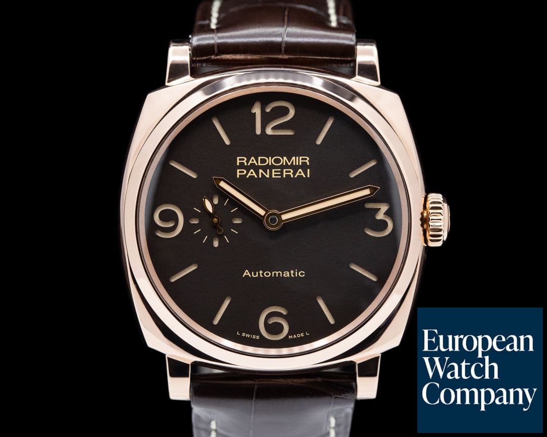 Image of Panerai Radiomir 1940 Rose Gold  45MM