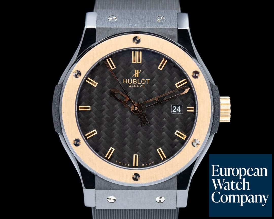 Image of Hublot Classic Fusion Black Magic Ceramic & Rose Gold 42mm