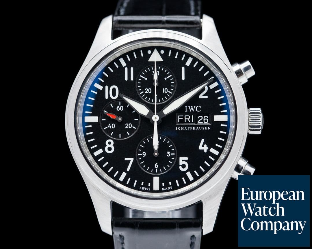 Image of IWC Flieger Pilot Chronograph SS 2022  