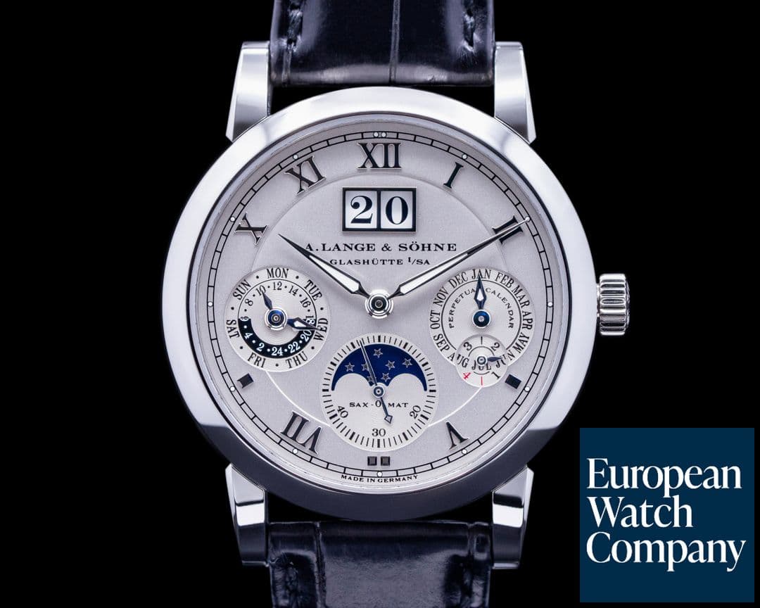 Image of A. Lange and Sohne Langematik Perpetual Platinum 310.025 FULL SET