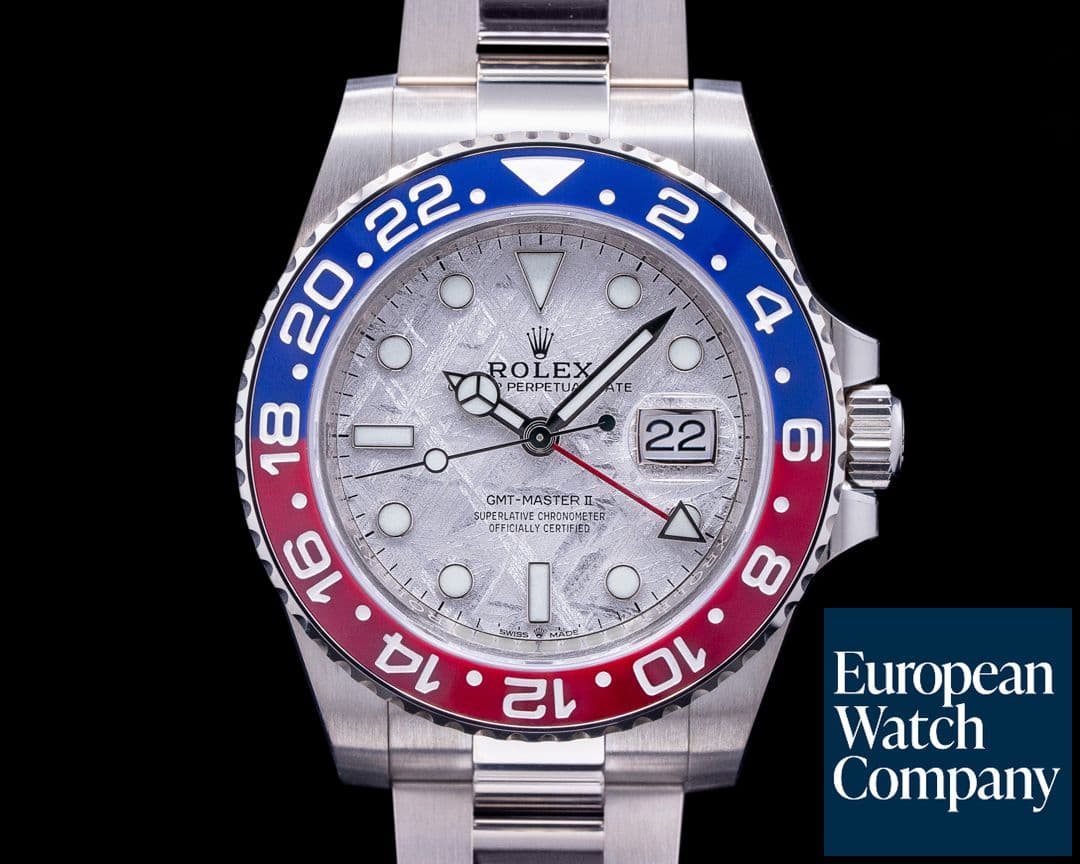 Image of Rolex GMT Master II 126719 Ceramic "Pepsi" Meteorite UNWORN 