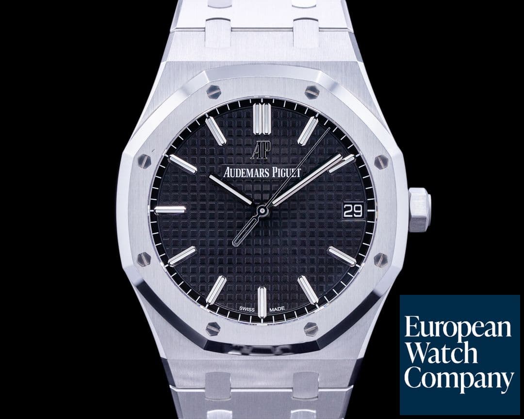 Image of Audemars Piguet Royal Oak Black Dial 15500ST