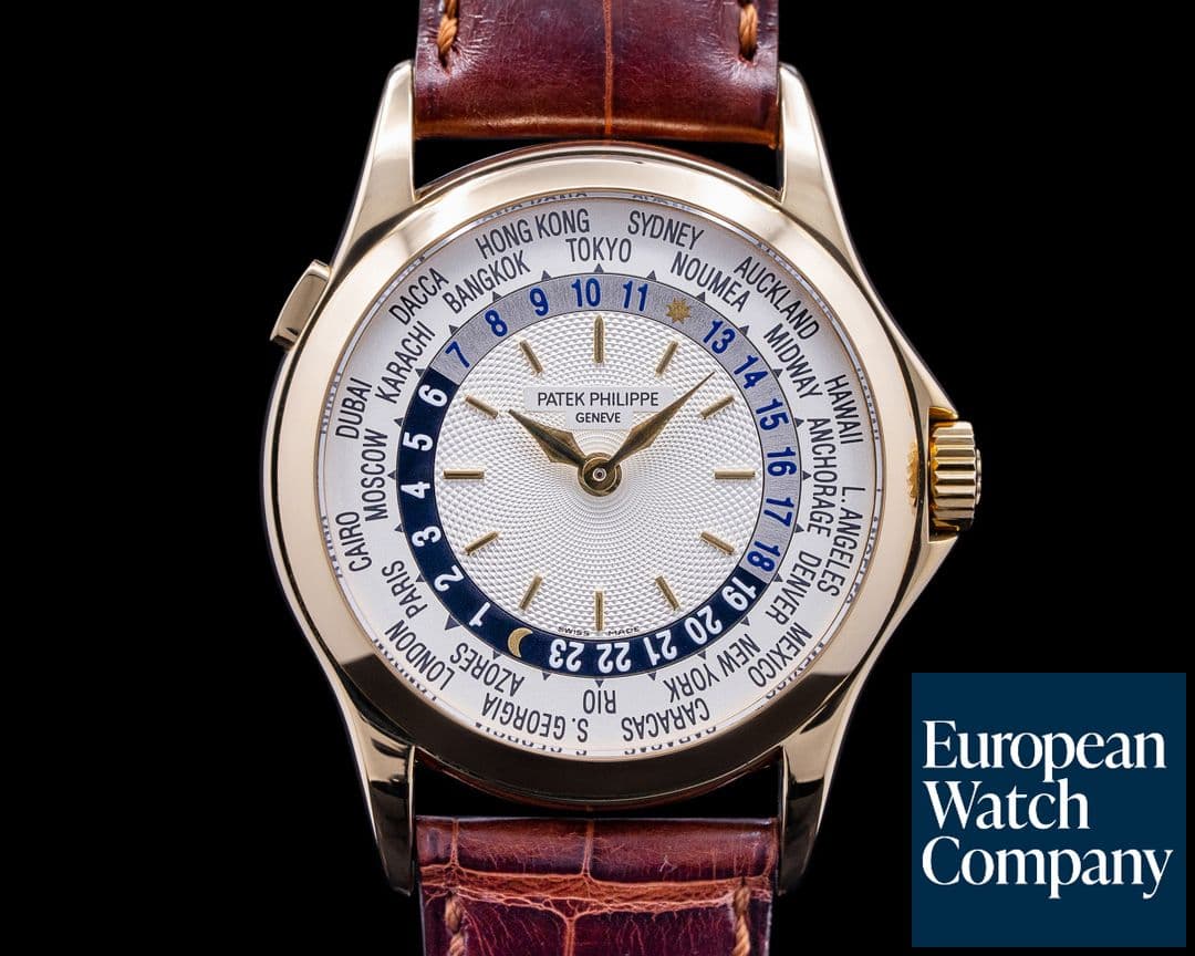 Image of Patek Philippe World Time 5110J 18K Yellow Gold