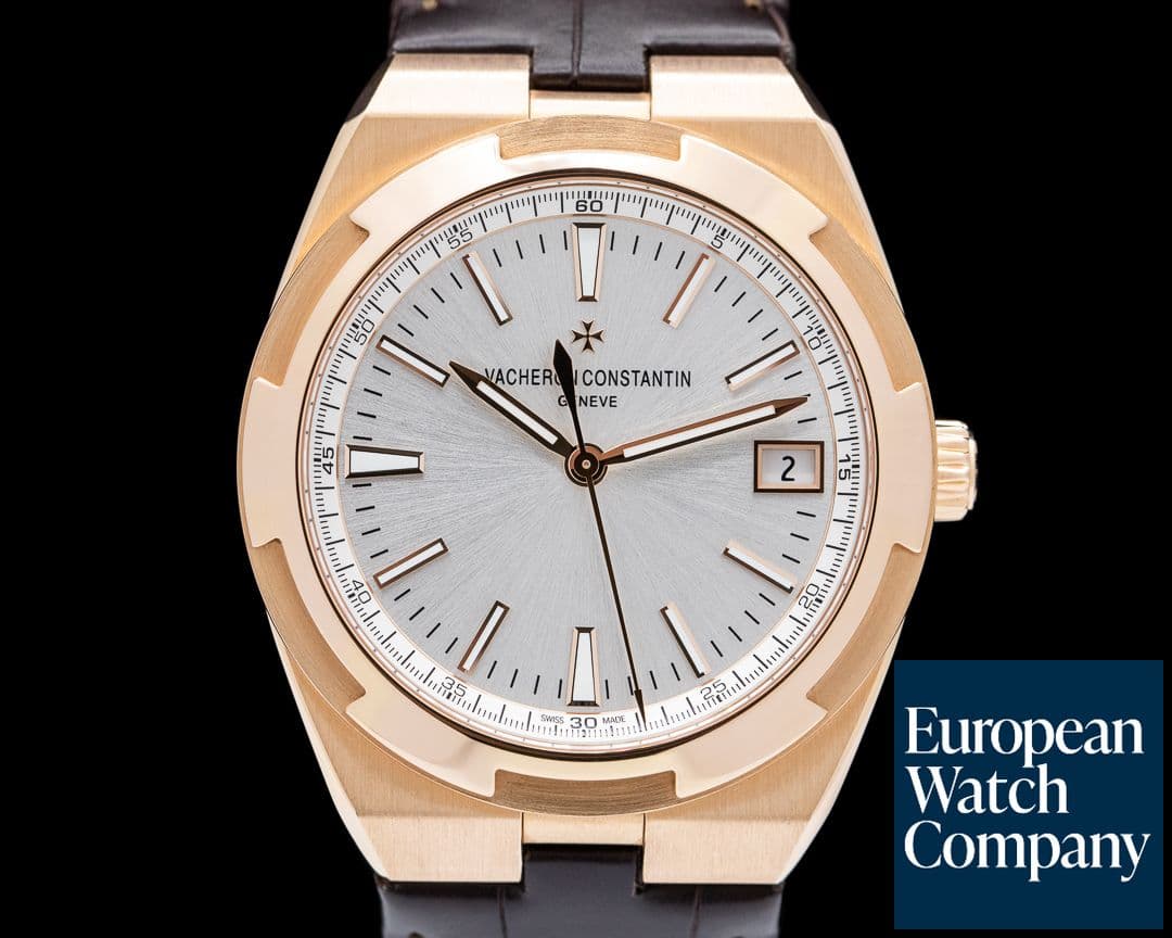 Image of Vacheron Constantin Overseas 4500v Automatic 41mm Silver Dial Rose Gold 