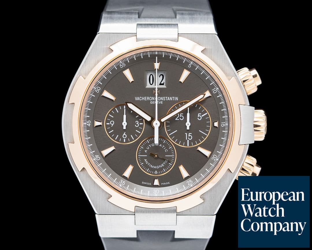 Image of Vacheron Constantin Overseas Chronograph SS Gray Dial / Rubber 