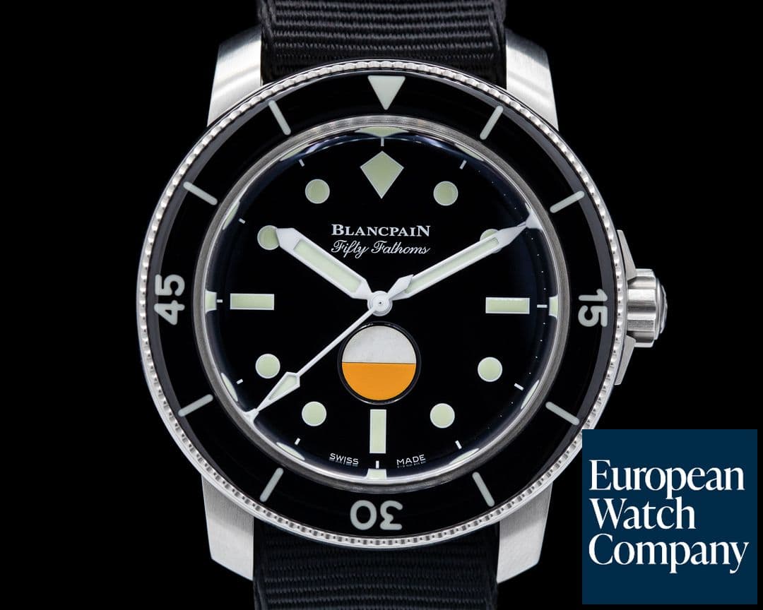 Image of Blancpain Fifty Fathoms MilSpec Limited for HODINKEE 2020