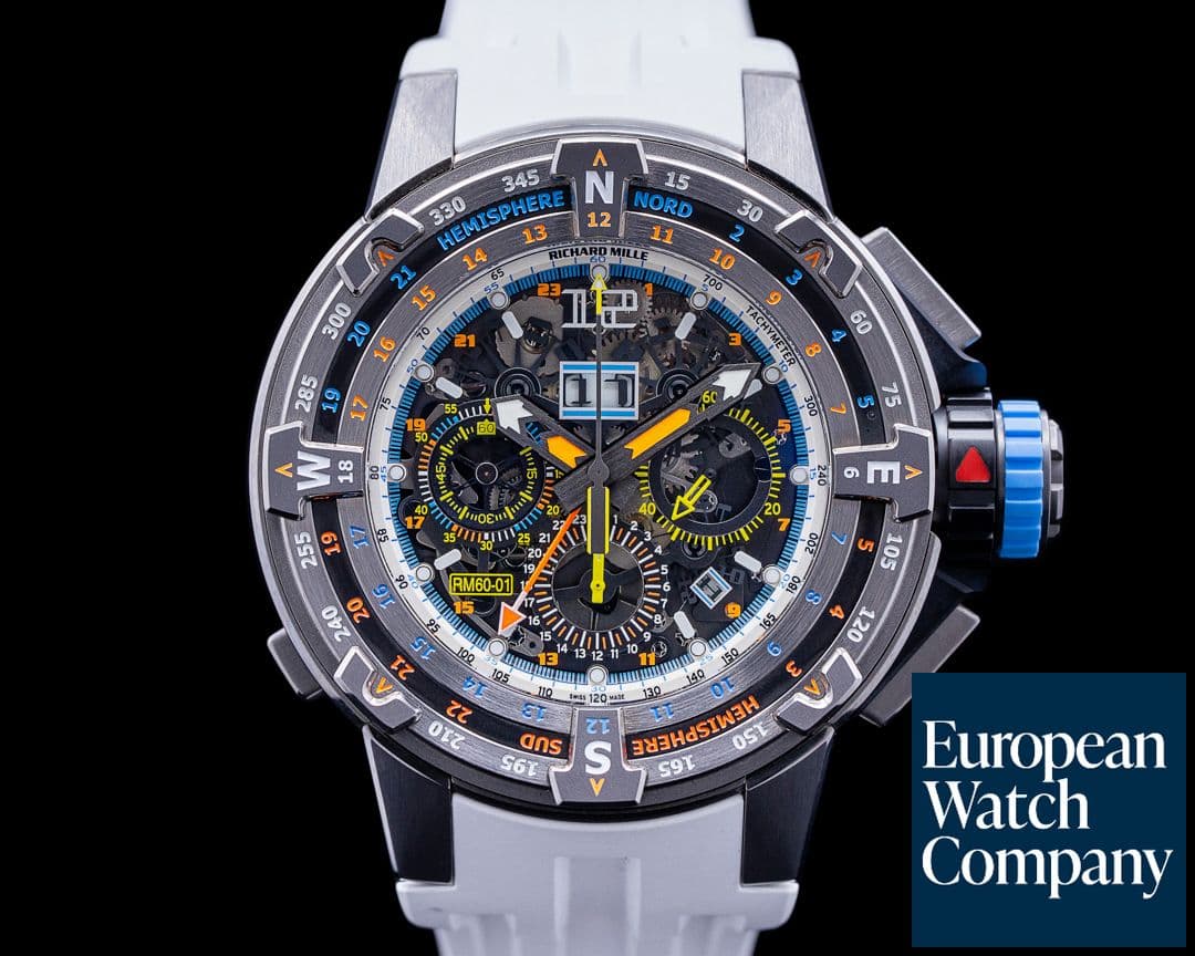 Image of Richard Mille RM60-01 Automatic Flyback Regatta Chronograph "St. Barth" UNWORN